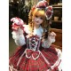 Miss Point Plaid Petal Rabbit Mini Sleeve One Piece(Reservation/2 Colours/Full Payment Without Shipping)